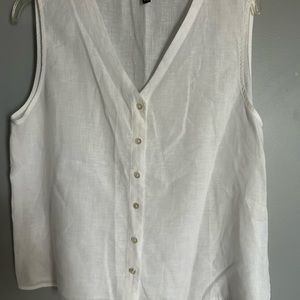 Eileen Fisher linen top